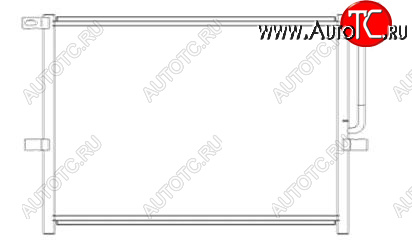 2 679 р. X3 КОНДЕНСАТОР КОНДИЦ (см.каталог) BODYPARTS bm0x304-931  с доставкой в г. Кемерово