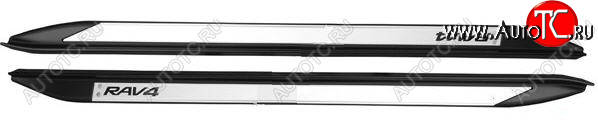 12 899 р. RAV4 ПОРОГ-ПОДНОЖКА Л+П (КОМПЛЕКТ) OEM STYLE , АЛЮМИН BODYPARTS tyrv406-4a0a-n  с доставкой в г. Кемерово