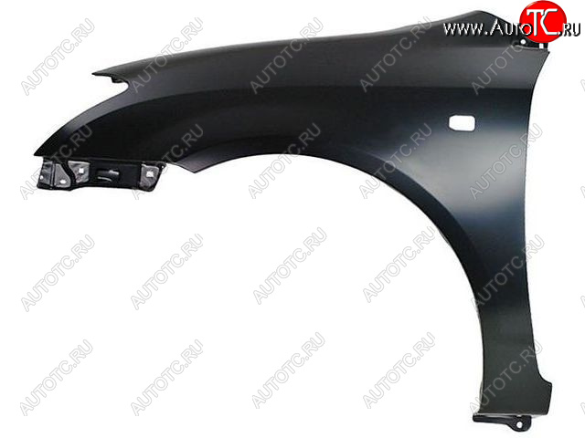 5 249 р. Левое крыло (с отверстием под повторитель поворота, Тайвань) BodyParts Toyota Corolla E120 хэтчбек 5 дв. дорестайлинг (2000-2004) (Неокрашенное)  с доставкой в г. Кемерово