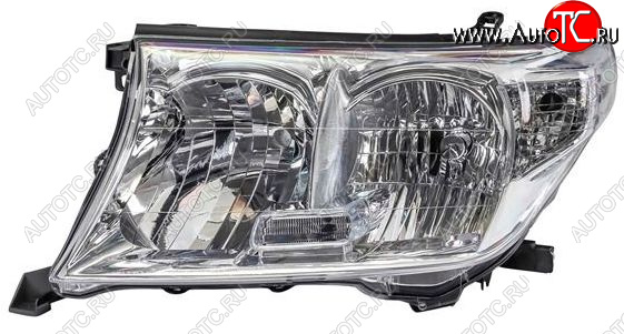 13 599 р. Левая фара (под корректор) DEPO Toyota Land Cruiser 200 дорестайлинг (2007-2012)  с доставкой в г. Кемерово