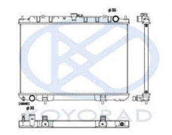 5 449 р. X-TRAIL РАДИАТОР ОХЛАЖДЕН MT 2.2 (дизель) BODYPARTS nnxtr01-913  с доставкой в г. Кемерово. Увеличить фотографию 1