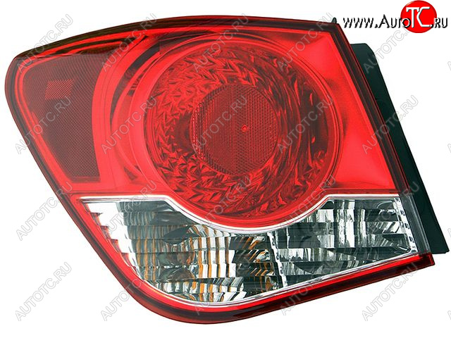 2 459 р. Левый фонарь задний (внешний) BodyParts Chevrolet Cruze J300 седан дорестайлинг (2009-2012)  с доставкой в г. Кемерово