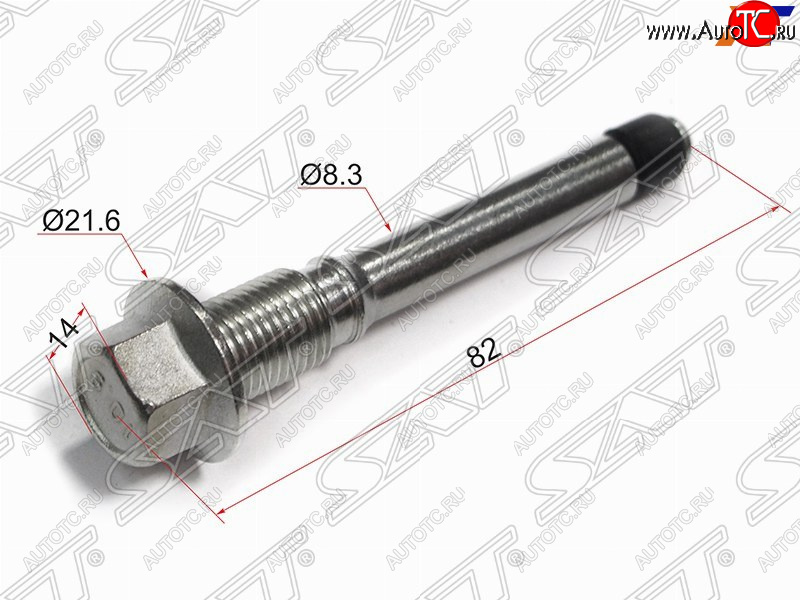 158 р. Направляющая суппорта RR NISSAN X-TRAIL T31 2007-2013 SAT ST-44141-JA01A  с доставкой в г. Кемерово