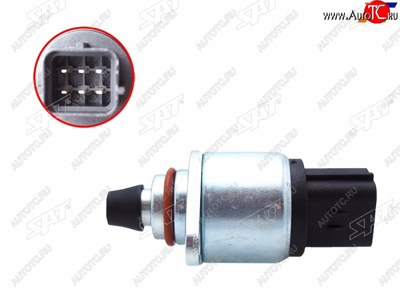 1 699 р. Клапан холостого хода SUBARU FORESTER 98-05 IMPREZA 97-07 LEGACY 97-03 SAT ST-340-0010  с доставкой в г. Кемерово