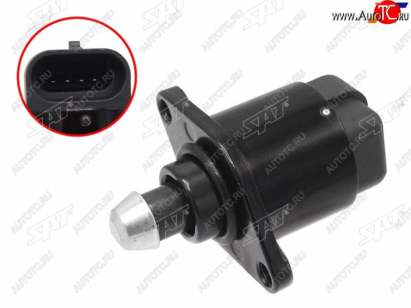 1 139 р. Клапан холостого хода AUDI 80 94-96 A4 95-98 A6 95-98 SAT ST-340-0028  с доставкой в г. Кемерово