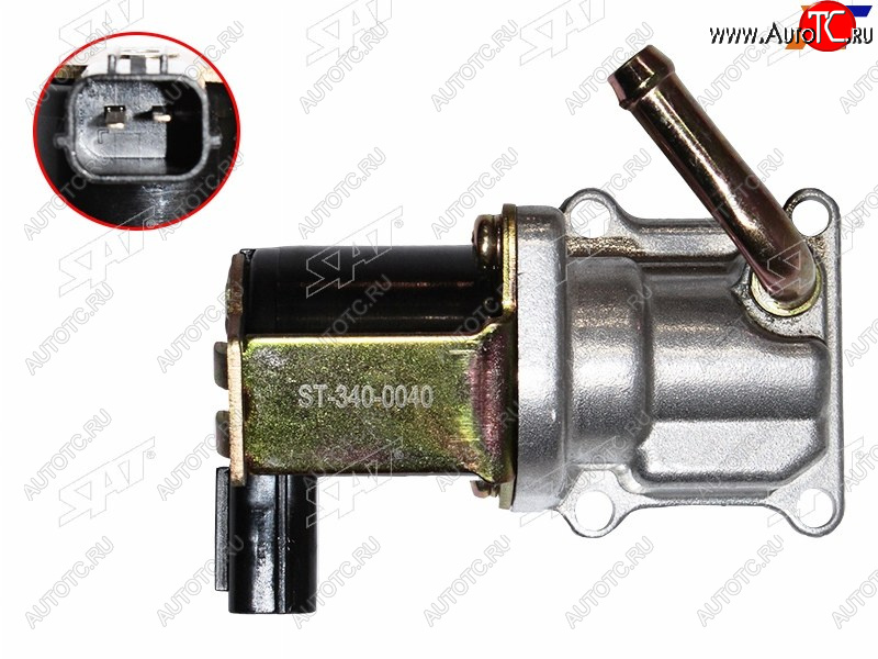 6 549 р. Клапан холостого хода MAZDA 323 98-03 626 97-02 MPV 99-06 PREMACY 99-05 SAT ST-340-0040  с доставкой в г. Кемерово