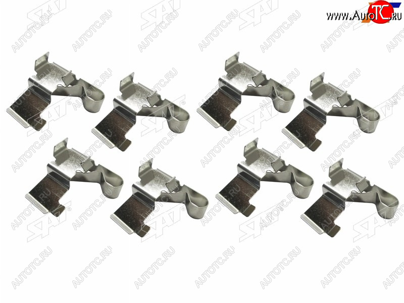 296 р. Комплект монтажный тормозных колодок RR TOYOTA HARRIER 98-03CAMRY 91-01LEXUS RX300 98-03 SAT ST-349-0010  с доставкой в г. Кемерово
