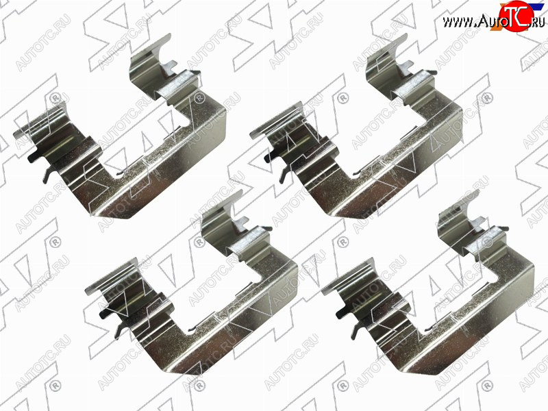 237 р. Комплект монтажный тормозных колодок FR HYUNDAI SOLARIS 10-ACCENT 11-19KIA RIO 10- SAT ST-349-0004  с доставкой в г. Кемерово