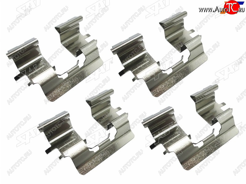 319 р. Комплект монтажный тормозных колодок RR TOYOTA IPSUM 01-09ESTIMA 01-14SIENNA 03-06 SAT ST-349-0040  с доставкой в г. Кемерово