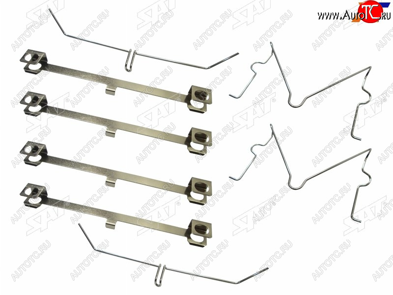 242 р. Комплект монтажный тормозных колодок FR TOYOTA LAND CRUISER 100LEXUS LX470 98-- SAT ST-349-0048  с доставкой в г. Кемерово