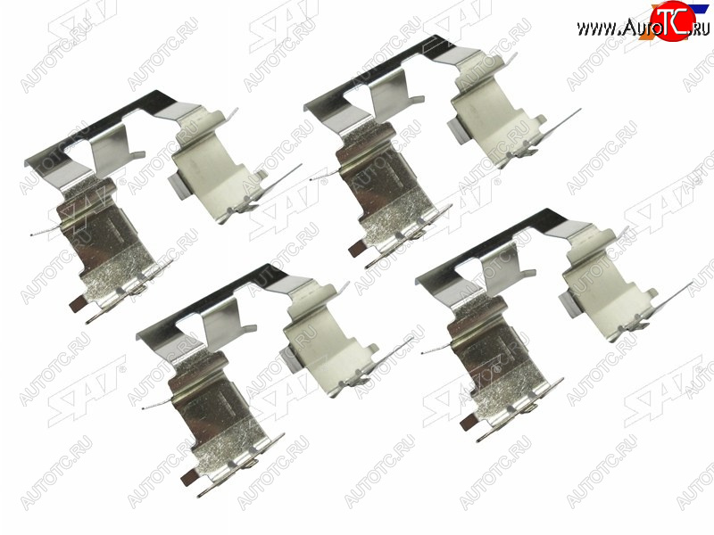 379 р. Комплект монтажный тормозных колодок RR TOYOTA CALDINA 02-07CAMRY 01-11HIGHLANDERKLUGER 00-07 SAT ST-349-0041  с доставкой в г. Кемерово