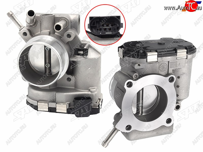 5 649 р. Дроссельная заслонка Hyundai Solaris 10-17  Kia Ceed 06-16  Cerato 08-13  Rio 11-17  Soul 08-14 SAT ST-35100-2B150  с доставкой в г. Кемерово