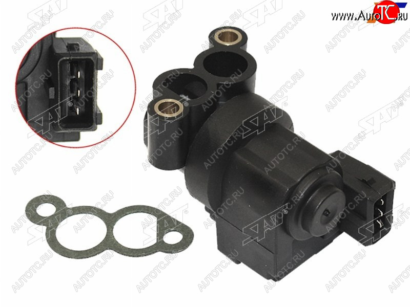 1 669 р. Клапан холостого хода 1,3-1,6 DOHC ACCENT 00-GETZ 02-CERATO 06- SAT ST-35150-22600  с доставкой в г. Кемерово
