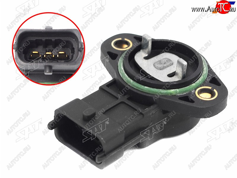 789 р. Датчик положения дроссельной заслонки 1,41,6 HYUNDAI AccentGetzSonata 05-KIA Rio 05- SAT ST-35170-26900  с доставкой в г. Кемерово
