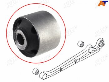 479 р. Сайлентблок Mitsubishi L200 07-16  Pajero Sport 96-17  Challenger 96-01  Montero Sport 96-00 (Зад SAT ST-4113A085  с доставкой в г. Кемерово. Увеличить фотографию 2