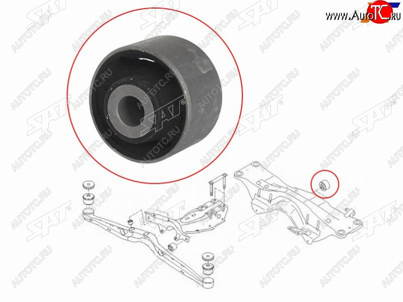 699 р. Сайлентблок Subaru Forester 97-08  Impreza 92-00  Legacy 93-98  Outback 94-99 SAT ST-41322-AC040  с доставкой в г. Кемерово