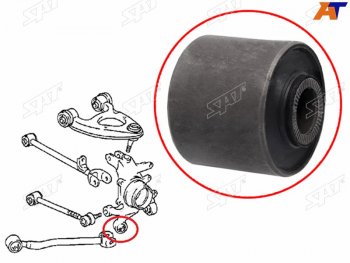 228 р. Сайлентблок Toyota Crown 03-12  Lexus GS 05-12  Toyota Crown Majesta 04-09  Mark X 04-09 SAT ST-42305-30090-U  с доставкой в г. Кемерово. Увеличить фотографию 1