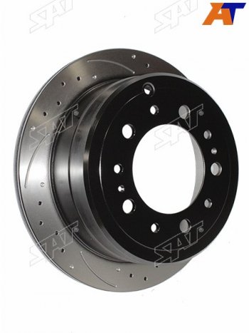 Диск тормозной задний Ø329mm SAT  Toyota Land Cruiser Cygnus  j100 (1998-2003) дорестайлинг