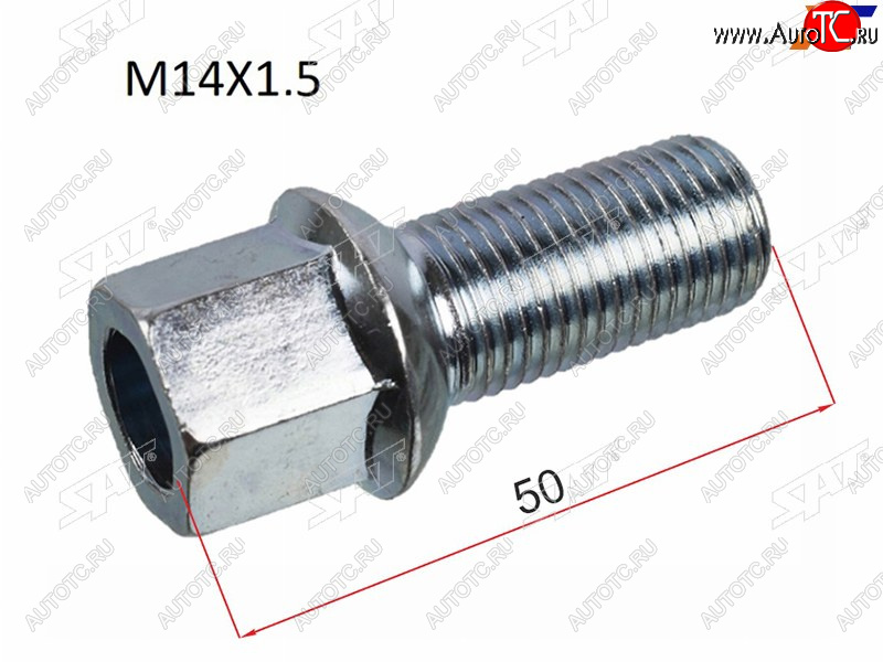 163 р. Болт колесный VW POLO 02-15JETTA 05-15TIGUAN 08-15SKODA FABIA 00-15OCTAVIA 97-15RAPID 1 SAT ST-431601139A  с доставкой в г. Кемерово