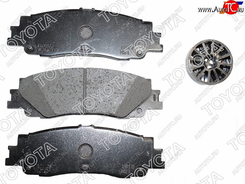 8 199 р. Колодки тормозные задние TOYOTA LAND CRUISER 300 21- V35A-FTS                                        TOYOTA 04466-60190  с доставкой в г. Кемерово