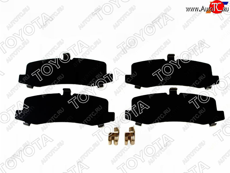 2 539 р. Пластины противоскрипные комплект задних торм.колодок LC PradoGX470 02- TOYOTA 04946-30100  с доставкой в г. Кемерово