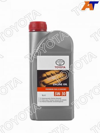 1 479 р. Масло моторное TOYOTA (пластиковая канистра) 5W-30 PFE 1Л (для дизельных ДВС с сажевым фильтром) TOYOTA 08880-83388  с доставкой в г. Кемерово. Увеличить фотографию 1