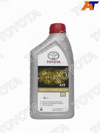 2 799 р. Масло трансмиссионное TOYOTA для АКПП WS 1Л (пластиковая канистра) Бельгия TOYOTA 08886-81210  с доставкой в г. Кемерово. Увеличить фотографию 1