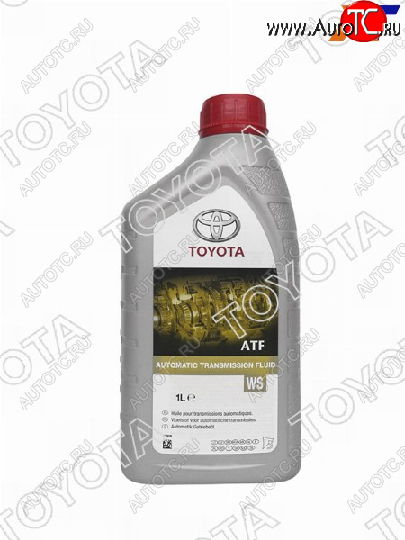 2 799 р. Масло трансмиссионное TOYOTA для АКПП WS 1Л (пластиковая канистра) Бельгия TOYOTA 08886-81210  с доставкой в г. Кемерово