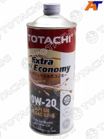 1 479 р. Масло моторное синтетическое TOTACHI Extra Fuel Economy 0W-20 SN, GF-5 1л TOTACHI 11401  с доставкой в г. Кемерово. Увеличить фотографию 1