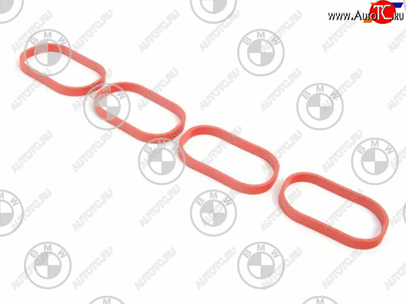 2 299 р. Прокладка впускного коллектора BMW 5(Е60)X5(F15) N20B20A (комплект 4 шт.)                           BMW 11612297462  с доставкой в г. Кемерово