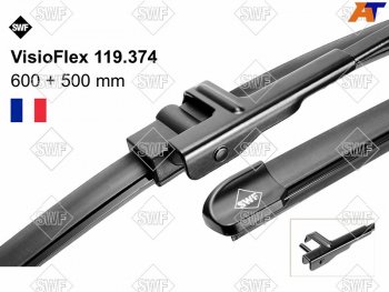 2 299 р. Комплект щеток стеклоочистителя 600мм+500мм BMW X5 E70 06-13 X6 E71 08-11 FORD TAURUS 96-07        SWF 119374  с доставкой в г. Кемерово. Увеличить фотографию 4
