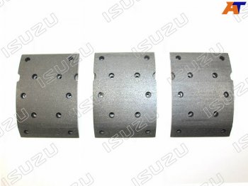 8 999 р. Колодки тормозные    задние  накладки   ISUZU FSR90 ISUZU 1-47126-812-0  с доставкой в г. Кемерово. Увеличить фотографию 1