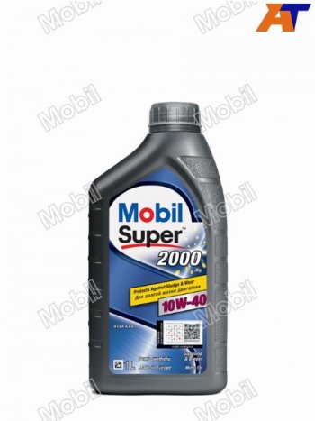 599 р. Масло моторное полусинтетическое MOBIL SUPER 2000 X1 10W-40 GSP SN PLUS, SNCF, A3B3 1L             MOBIL 152569  с доставкой в г. Кемерово. Увеличить фотографию 2
