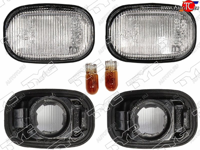 489 р. Поворот в крыло TOYOTA COROLLA 120RAV4 10, 20PROBOX белый комплект  LH+RH                          TYC 18-3543-A4-5Z  с доставкой в г. Кемерово