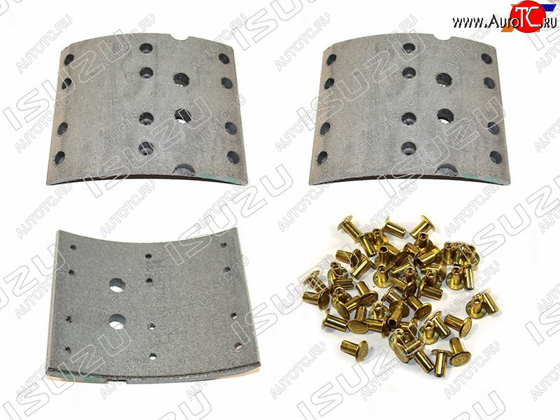 50 999 р. Колодки тормозные    задние  накладки комплект   ISUZU FSR90 ISUZU 1-88310-839-0  с доставкой в г. Кемерово