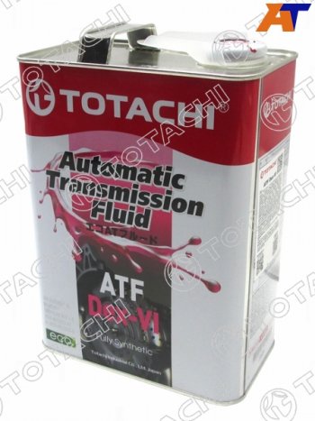 4 749 р. Масло трансмиссионное синтетическое TOTACHI ATF DEX-VI 4л TOTACHI 20904  с доставкой в г. Кемерово. Увеличить фотографию 1