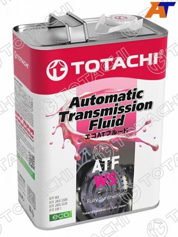 5 299 р. Масло трансмиссионное синтетическое TOTACHI ATF WS 4л TOTACHI 20804  с доставкой в г. Кемерово. Увеличить фотографию 1