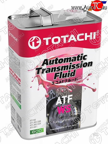 5 299 р. Масло трансмиссионное синтетическое TOTACHI ATF WS 4л TOTACHI 20804  с доставкой в г. Кемерово