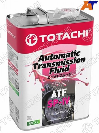 4 599 р. Масло трансмиссионное синтетическое TOTACHI ATF SP-IV 4л TOTACHI 21004  с доставкой в г. Кемерово. Увеличить фотографию 1