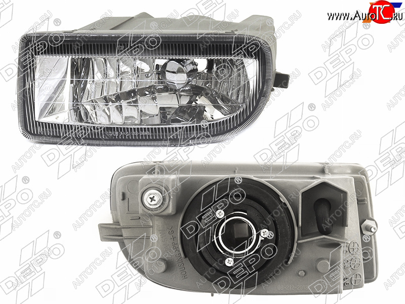 4 099 р. Фара противотуманная (Слева) Toyota Land Cruiser (J100) 98-07  Grand Hiace 99-02  Granvia 99-02 DEPO 212-2018L-UE  с доставкой в г. Кемерово