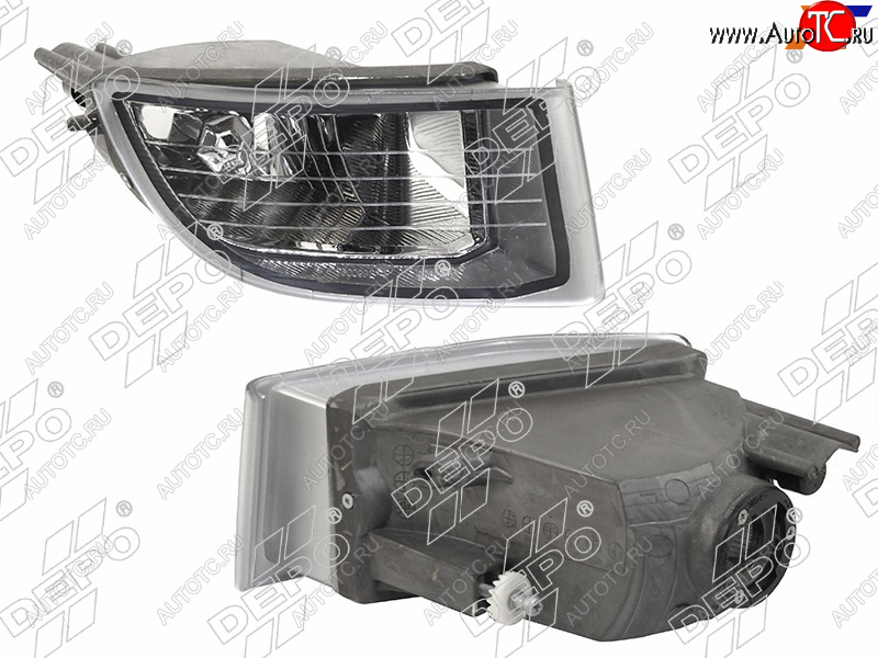 5 799 р. Фара противотуманная (Справа) Toyota Land Cruiser Prado (J120) 02-09 DEPO 212-2039R-UE  с доставкой в г. Кемерово