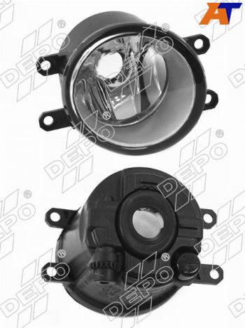 2 559 р. Фара противотуманная (Справа) Toyota Allion (T260) 07-21  Avensis (T250,T270) 03-18  Camry (XV40,X DEPO 212-2052R-UE  с доставкой в г. Кемерово. Увеличить фотографию 1