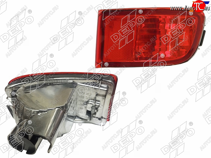 1 439 р. Отражатель Toyota Land Cruiser Prado (J120) 02-09  4Runner 02-09  Hilux Surf 02-09 (Сзади Справа) DEPO 212-2924R-E  с доставкой в г. Кемерово