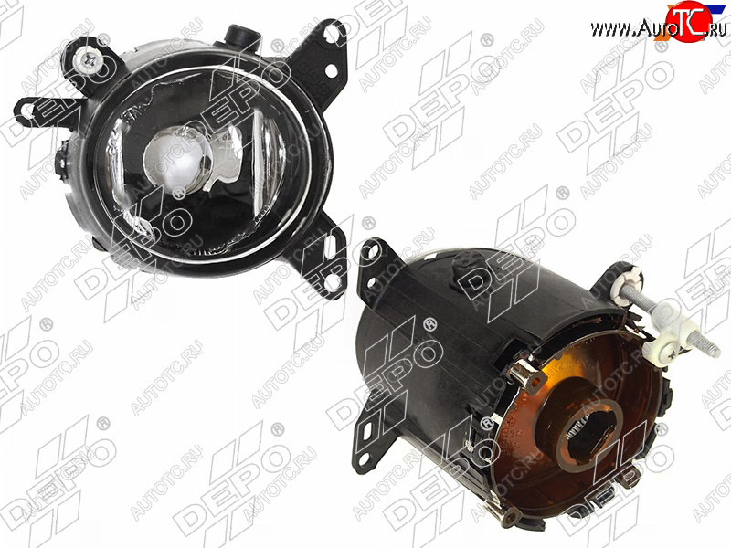 1 969 р. Фара противотуманная Mitsubishi Lancer 07-15  Colt 02-12 (Справа) DEPO 214-2040R-UQ  с доставкой в г. Кемерово