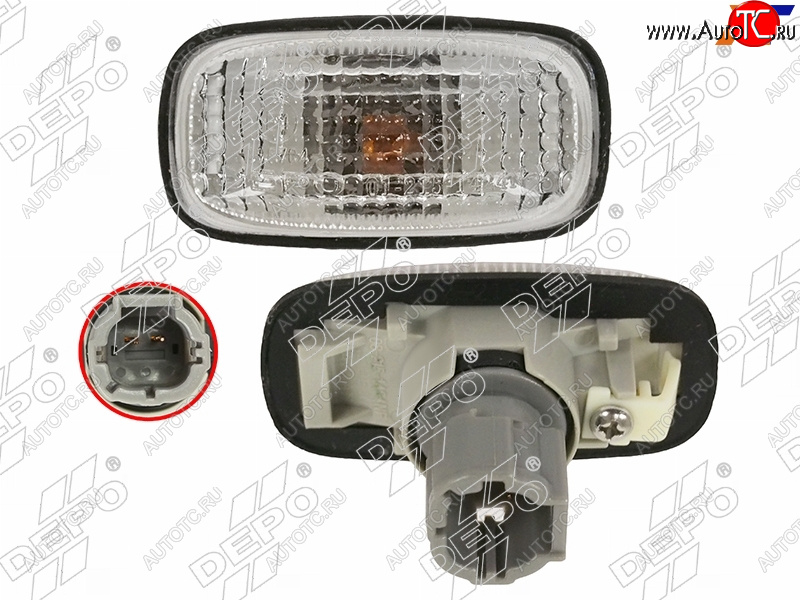 549 р. Поворот Nissan Almera Classic 06-12 (Справа=Слева) DEPO 215-1424N-AE-C  с доставкой в г. Кемерово
