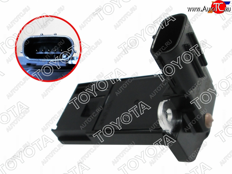 8 399 р. Датчик расхода воздуха TOYOTA HILUXPRADOHIACE 02- 1-2TR3RZ2UZ1UR3UR TOYOTA 22204-75030  с доставкой в г. Кемерово