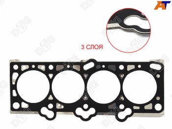 1 879 р. Прокладка ГБЦ G4GCG4GB 1,82,0(металл) DYG  Hyundai Avante - Matrix  1 FC  с доставкой в г. Кемерово. Увеличить фотографию 1