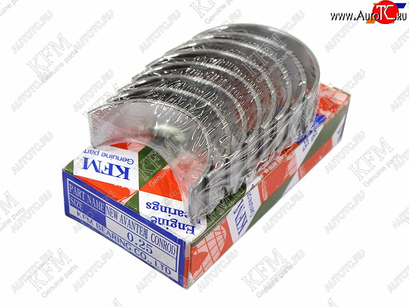 1 599 р. Вкладыши шатунные к-т 025 HYUNDAI ELANTRAI30KIA CEED 1,6 06-11 KFM 23060-2B911  с доставкой в г. Кемерово