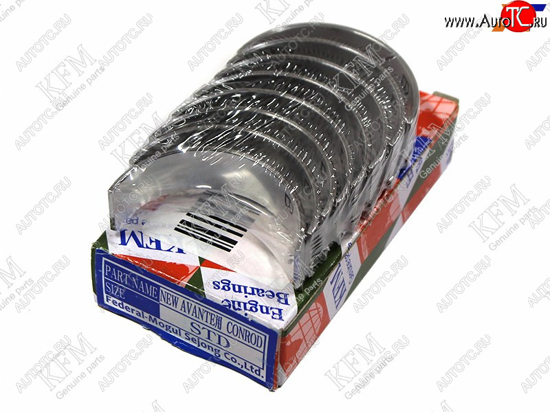 1 439 р. Вкладыши шатунные к-т STD HYUNDAI ELANTRAI30KIA CEED 1,6 06-11 KFM 23060-2B000  с доставкой в г. Кемерово