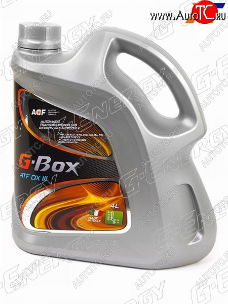 3 559 р. Масло трансмиссионное синтетическое G-BOX ATF DEX III 4л Декстрон 3 G-ENERGY 253651715  с доставкой в г. Кемерово